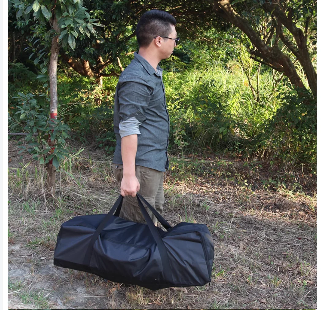 4 أكياس تخزين كبيرة مقاومة للماء ملابس السفر سحاب مزدوج حقيبة أكسفورد قابلة للطي المحمولة أكياس تخزين المنزل دائم