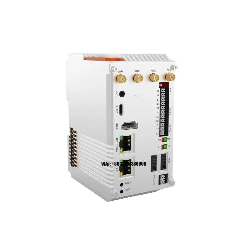 

Промышленный компьютер DDR4 4 ГБ IoT Edge Gateway Поддержка хранения SD-карты до 128 ГБ MQTT 4G Ethernet WiFi USR-EG628