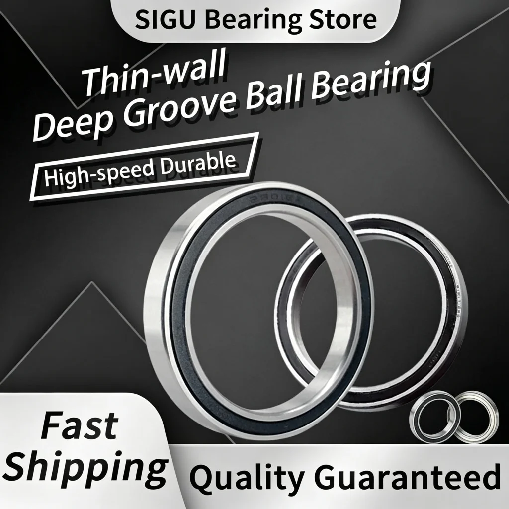 Thin‑wall Deep Groove Ball Bearings, Ultra‑thin High‑speed  6826 6828 6830-ZZ/2RS