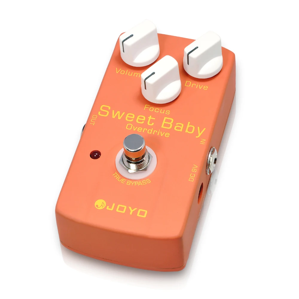 JOYO JF-36 SWEET BABY Педаль для гитары Overdrive Push Clean Channel to Overdrive с низким коэффициентом усиления, динамические педали эффектов Overdrive JOYO JF-36 SWEET BABY Педаль для гитары Overdrive Push Clean Channel to Overdrive с низким коэффициентом усиления, динамические педали эффектов Overdrive