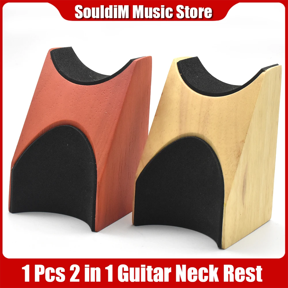 Guitar Neck Rest High Stability Anti-Slip Mini Stand Guitar Cradle Support Ukuleles Violin Holder