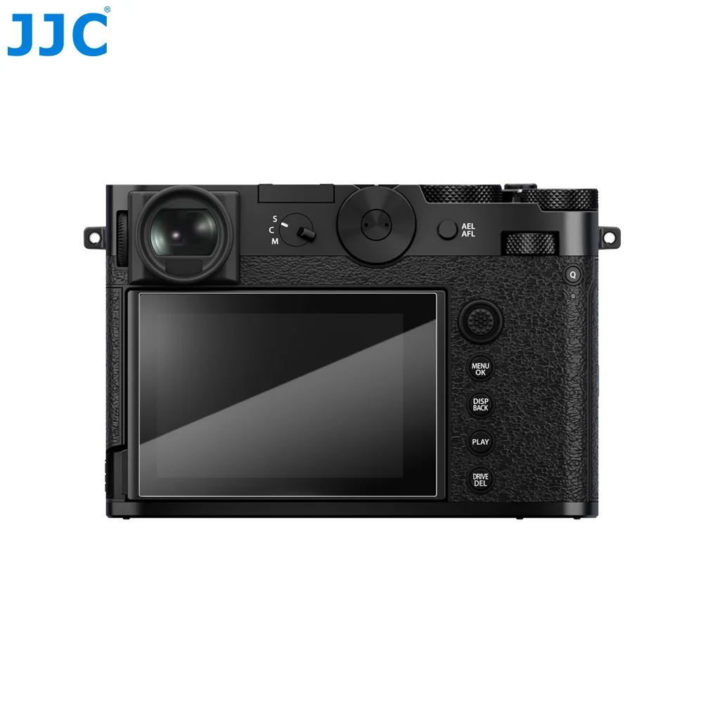 JJC Camera Screen Protector for Fujifilm GFX100RF Ultra-Thin Anti-Fingerprint Anti-Scratch 9H Hardness Tempered Glass Protector