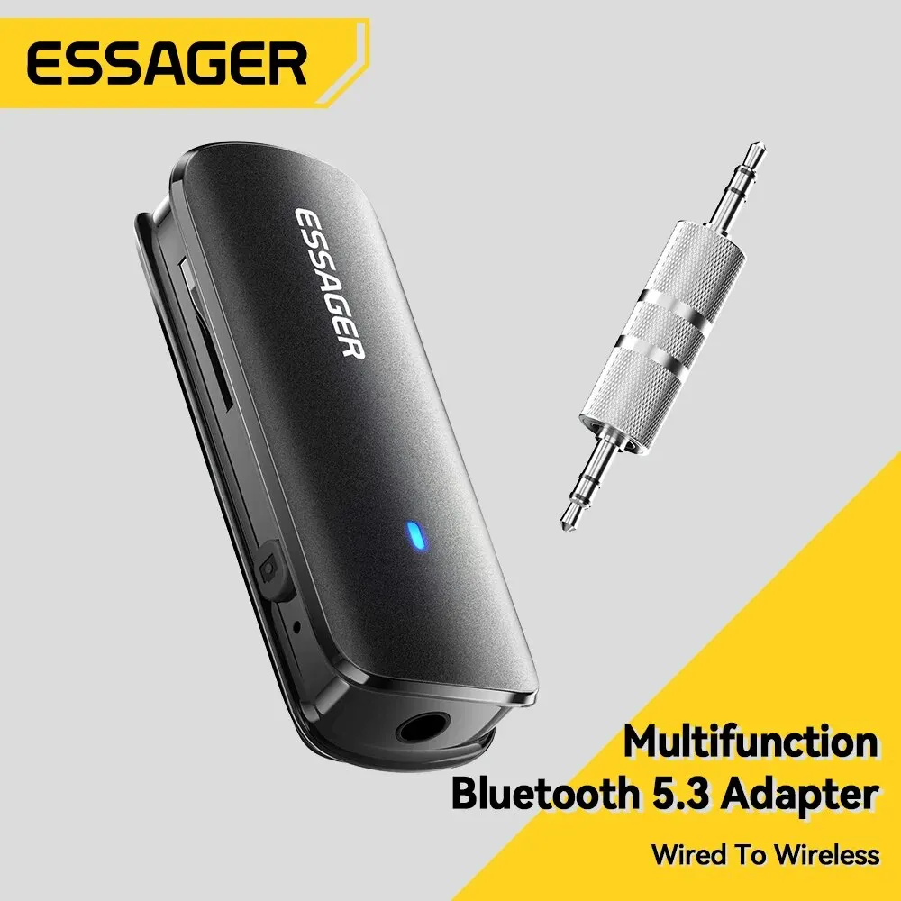Adapter Bluetooth z klipsem do kołnierza