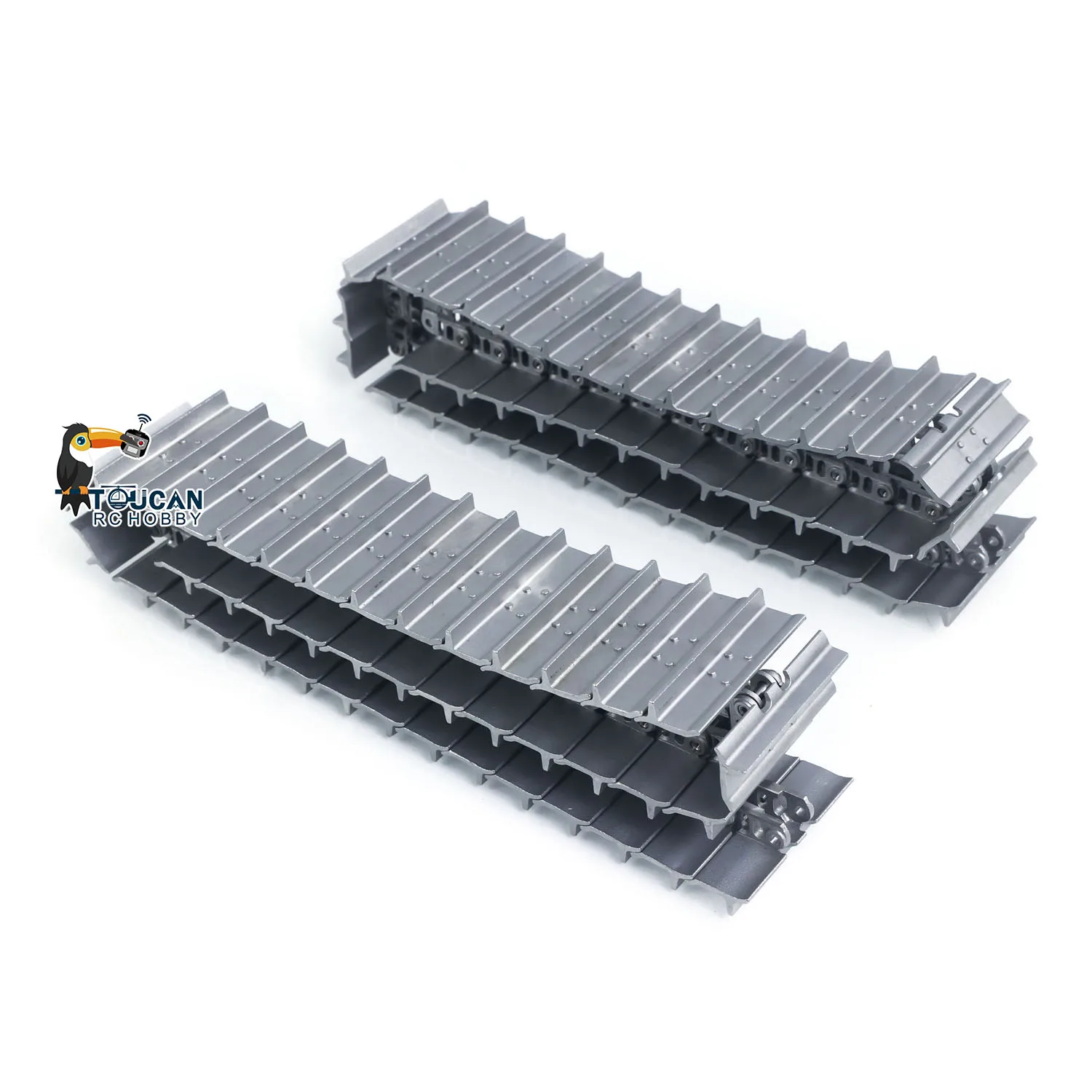 

A Pair Widen Track Metal 65MM for JDM-98 RC Hydraulic Bulldozer Remote Control Construction Vehicle Model Toy DIY Upgrade Part