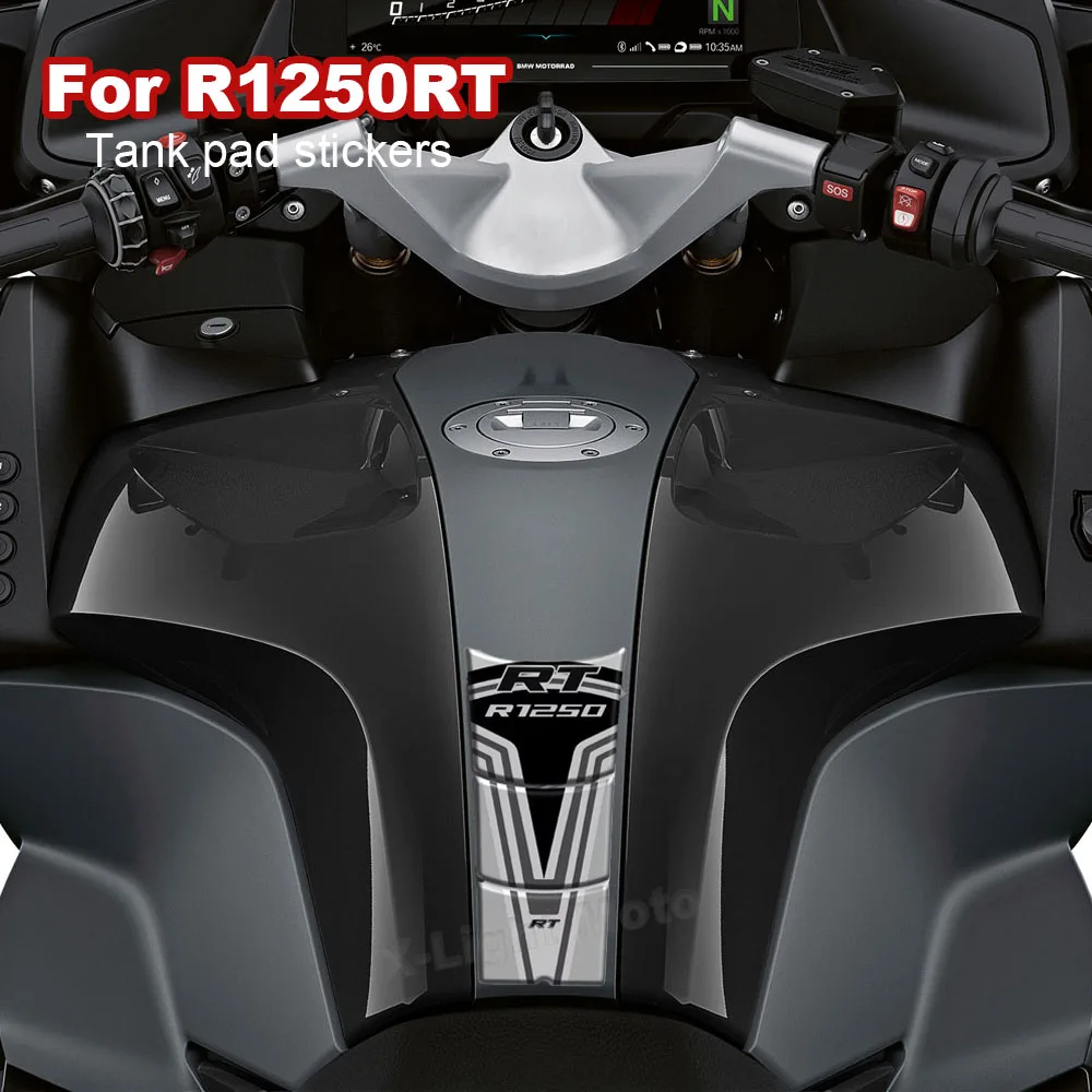 

2018-2020 Motorcycle Tank Pad Stickers Trunk Side Panniers Luggage Bag Box Decal Protection For BMW R1250 R1250RT R 1250 RT