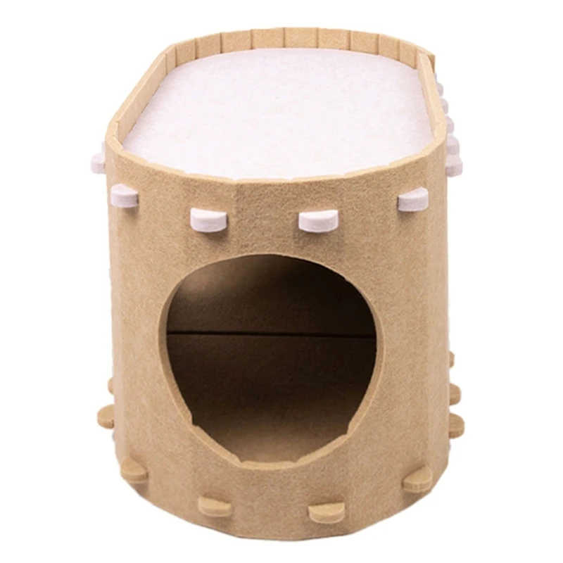 DoubleDecks Cave House Small Sleep Bed Cats Warm Playtunnel M68E