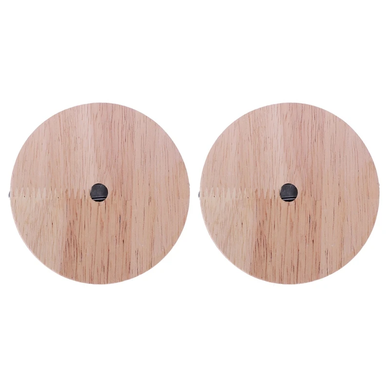 

2X Lamp Base Concise Style Modern Ceiling Plate Wooden Ceiling Holder E27 Lamp Fitting Chandelier Base