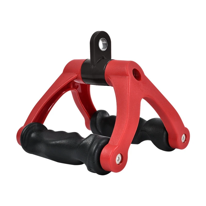 

Double D Handle Row Handle Grip Triangle V Shaped Handle,Cable Machine Attachment, LAT Pull Down Low Row