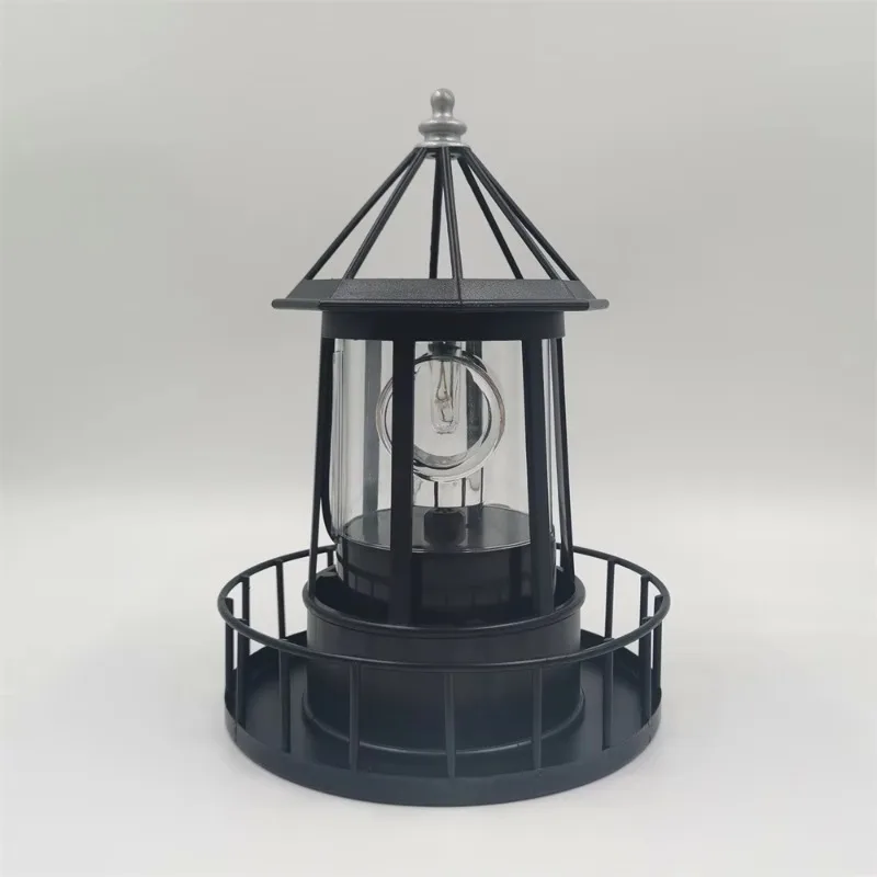 

Large Solar Rotating Lighthouse Led Lawn Light European-style Outdoor Garden Decoration Landscape Garden Lamp