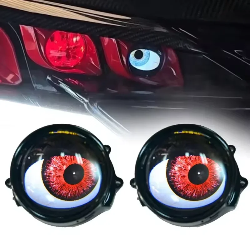 Unique 12V 4 Styles Demon Eye Car Devil Eyes Headlights Car Lighting System Other Car Light Accessories