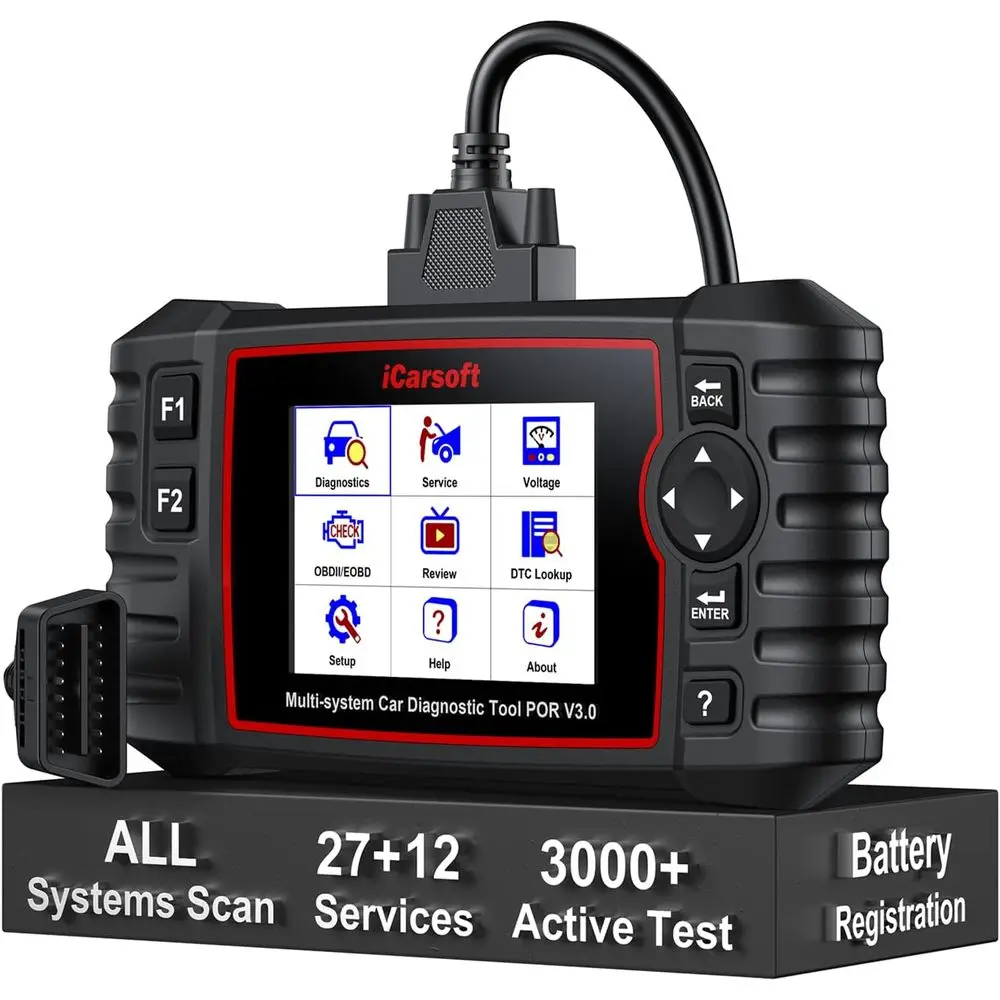 

Bidirectional Diagnostic Tool for Porsche/Cayenne, 2025 POR V3.0 All System 2 Scanner, 27 Resets +12 Extra Services Battery Regi