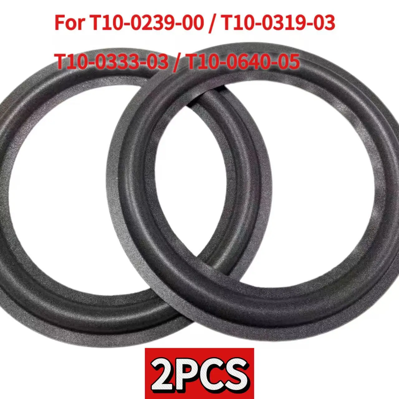 For Kenwood T10-0239-00 T10-0319-03 T10-0333-03 T10-0640-05 Speaker Foam Repair Folding Edge Ring （2PCS）