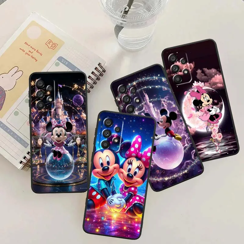 

Mickey Minne Popular Art Phone Case For Samsung A42 A41 A35 A34 A33 A32 A25 A24 A23 A21s A04 A03 Note 20 Ultra 5G Black