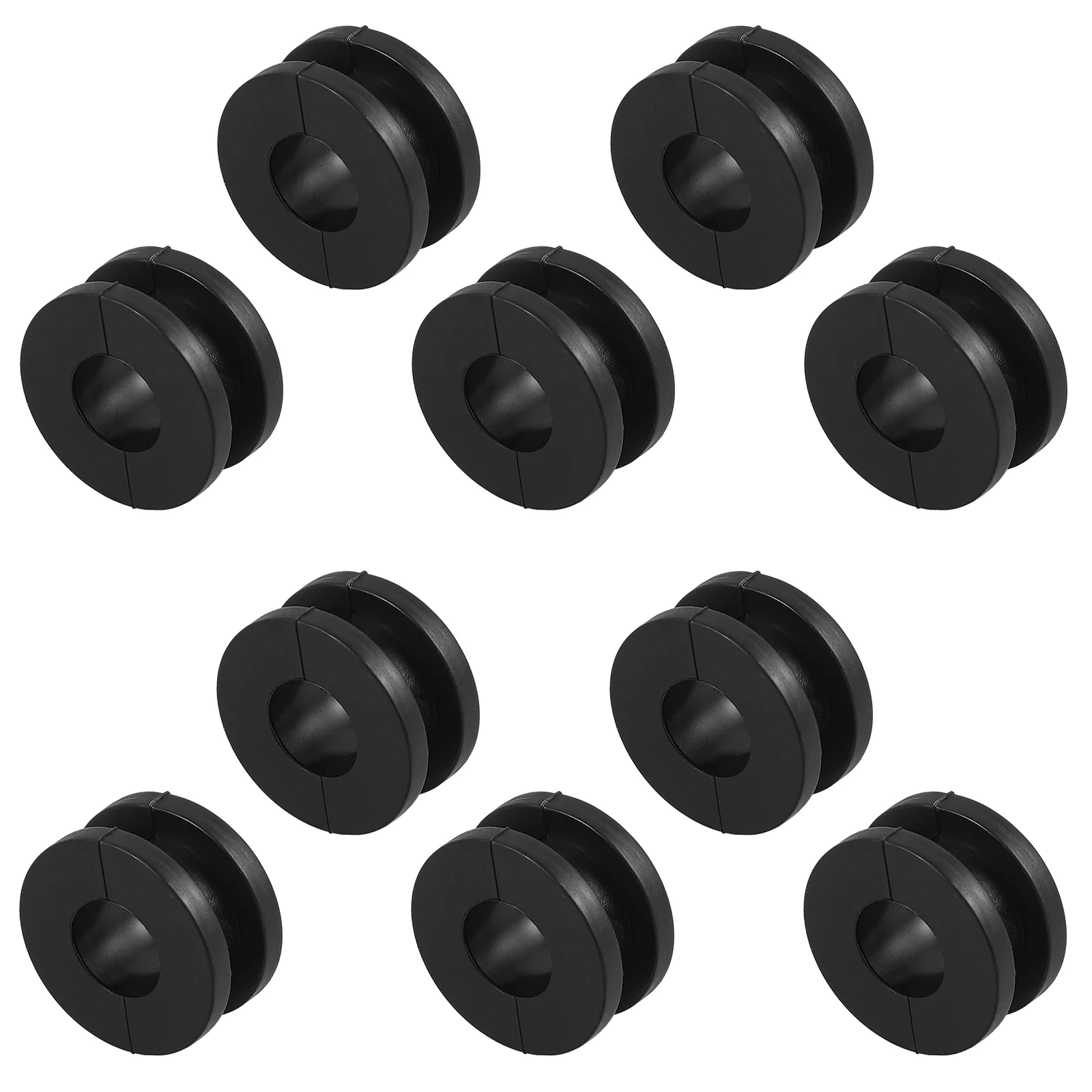 

10pcs Rear Shock Absorber Cushion Rubber Ring Bushing Shock Absorber Rubber Buffer Ring