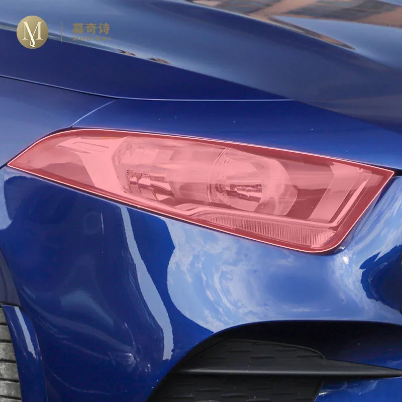 

pre cut car exterior headlight scratch resistant TPU protective film transparent For Mercedes-Benz Class-A W177 2019-2024