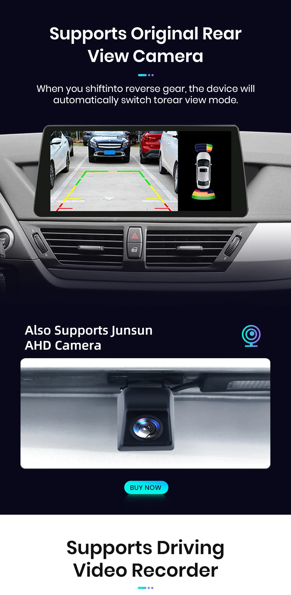 Junsun 12,3 zoll CarPlay Für Apple Auto Radio Multimedia Für BMW X1 E84 2009-2015 Bluetooth Drahtlose Android auto GPS Stereo – Detail 17