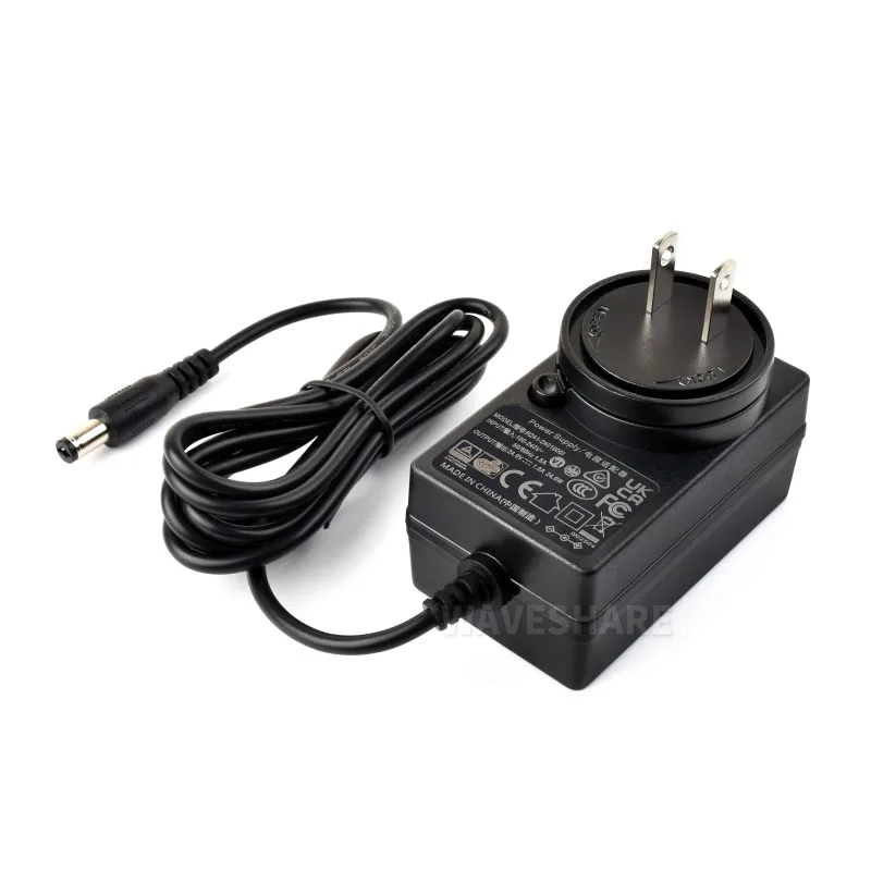 

PSU-24V1A-5.5-2.1 Wires/Power/SD Card,Power Supply,Compute Module 4/4S Power Supply,Power Adapter,24V/1A,DC Jack Output,OD 5.5mm