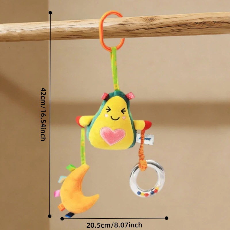 新生児用ベビーカー吊り下げガラガラ、ベビーカー風鈴、ベビーカーベッドベル、癒しの吊り下げ飾り、チャイルドシートおもちゃ