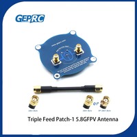 GEPRC Triple Feed Patch-1 5.8G 9.4DBI Circular Polarized FPV Antenna for RHCP LHCP for RC FPV Fatshark Skyzone Goggle DIY