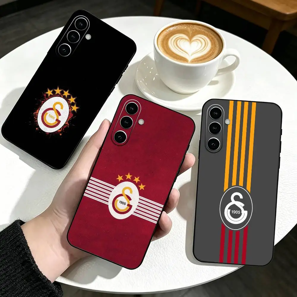 Football T-Team galatasaray   Phone Case For Samsung Galaxy A73,A72,A71,A70,A53,A52,A51,Soft Silicone Black Cover