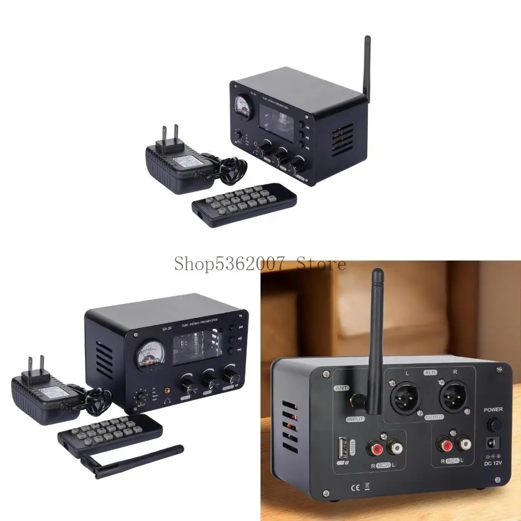 Tube Pre-Amplifier Support Wireless Amplifier Stereo Receiver USB Drive Player Enhances Home Auditory 40JB