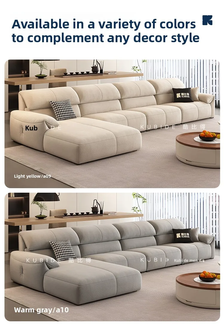 ZML Sofa Living Room New Modern Simple Corner Combination Cat Scratching Fabric Sofa