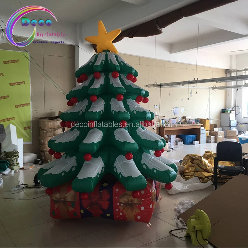 Finland's Hot Selling Inflatable Christmas Tree For Christmas Interior Decoration With LED Lights