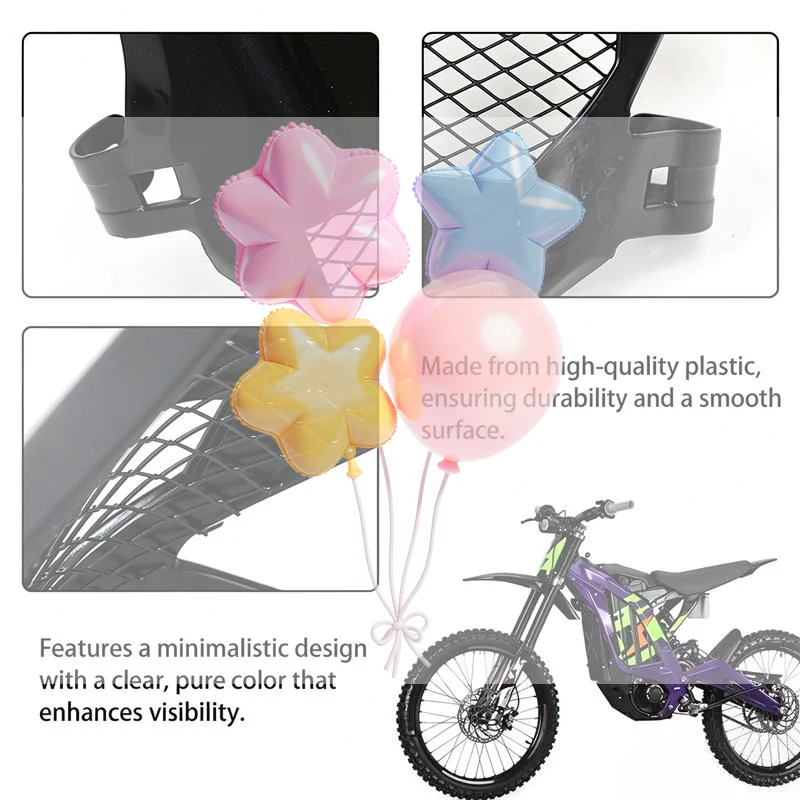 Modified Front License Plate Guard Impact Resistant Lightweight Bracket for Talaria Dirt Bike Electric E-Bike Upgrade Part