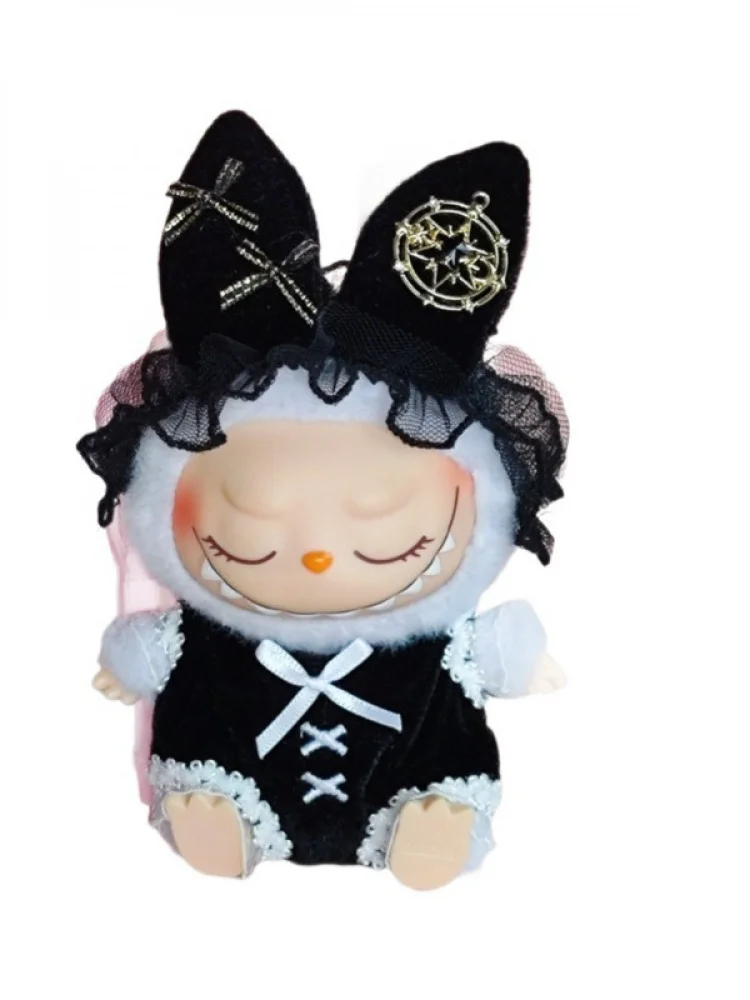 

7cm Labubu Keychain Maidsuit Set Faionable Doll Clothes Underwear Suit for Girls in Sto No Brand 42606390