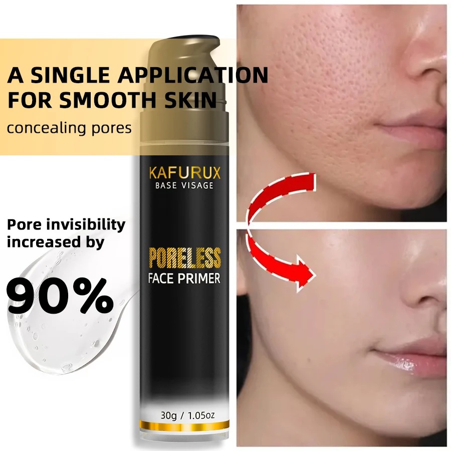 Base de maquillage en Gel Transparent, 1 pièce, crème d'isolation hydratante, Pores invisibles, Base lisse pour le visage, utilisation avant la fond de teint