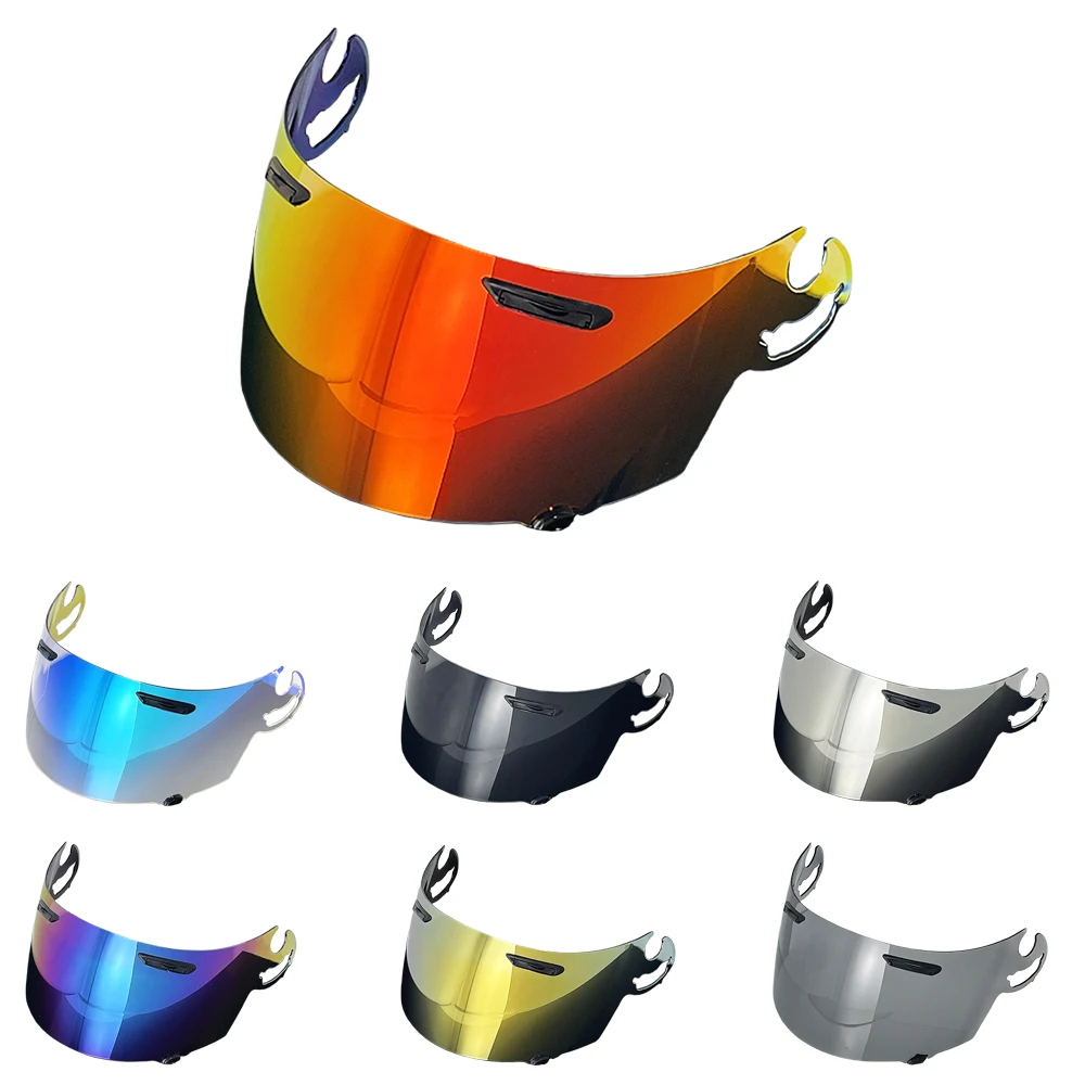 

RX-7 Helmet Visor for RR5 RX-7RV Quamtum-J Astro-IQ Rapide-IR Face Shield Inner Coating UV Protection Durable Accessories Lens