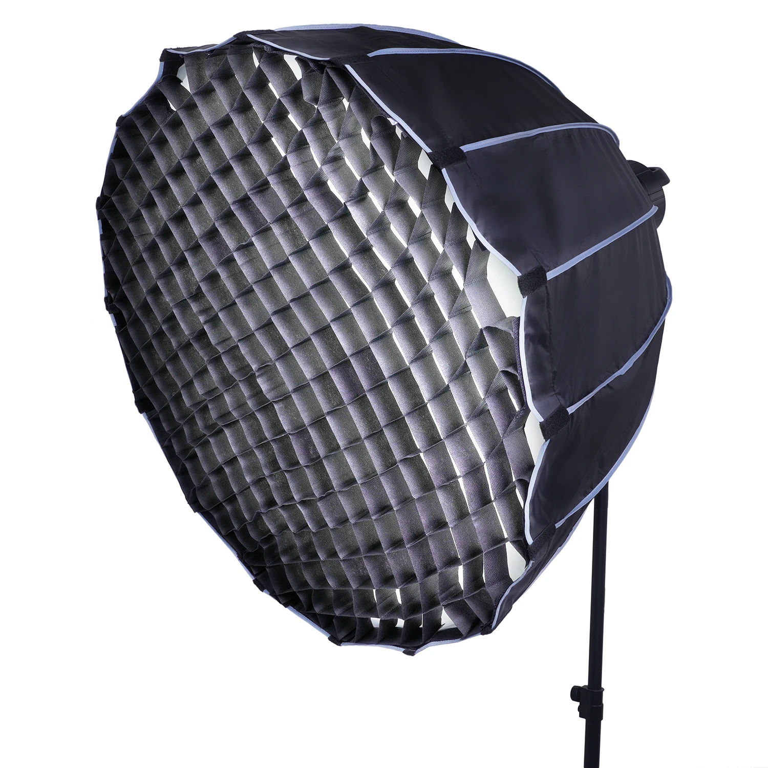 Softbox parabólico profundo de 16 lados, rejilla de panal con montaje Bowens para lámpara Flash de estudio fotográfico, 55cm, 90cm, liberación rápida