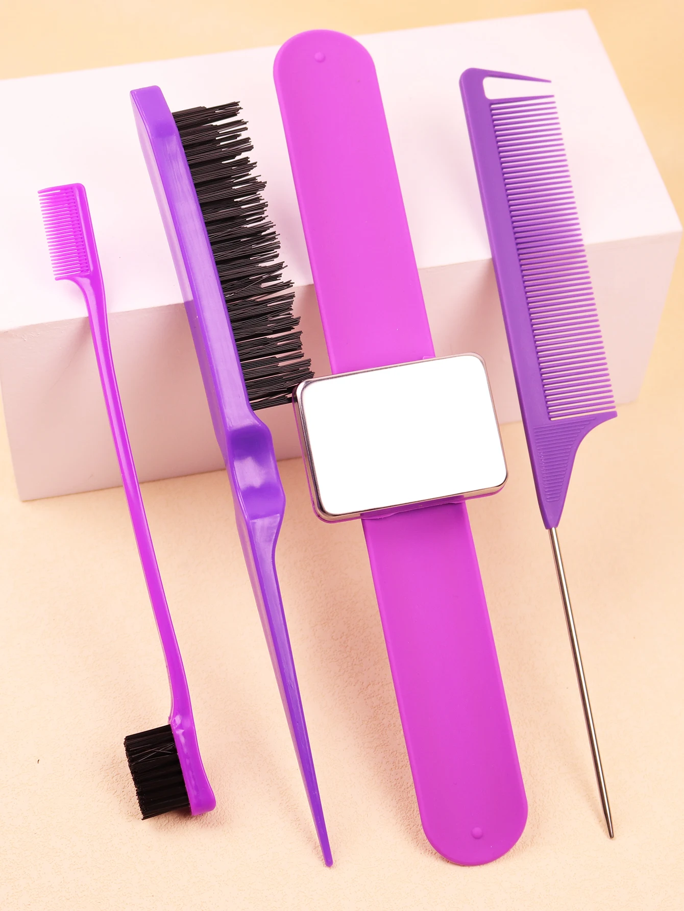 4pcs Hair Brush Set for Wigs, Essential Styling Tools