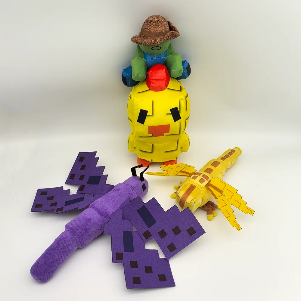 

Anime Grow A Garden Plush Toy Cute Cartoon Planting Garden Little Raccoon Red Fox Purple Butterfly Zombie Chicken Animal Doll