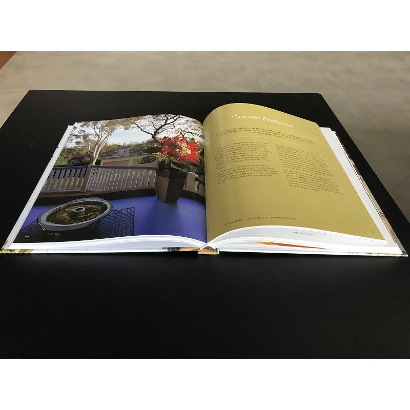 

custom GIGO Customized Photo Hardcover Book Printing Service Brochure Coffee Table Book