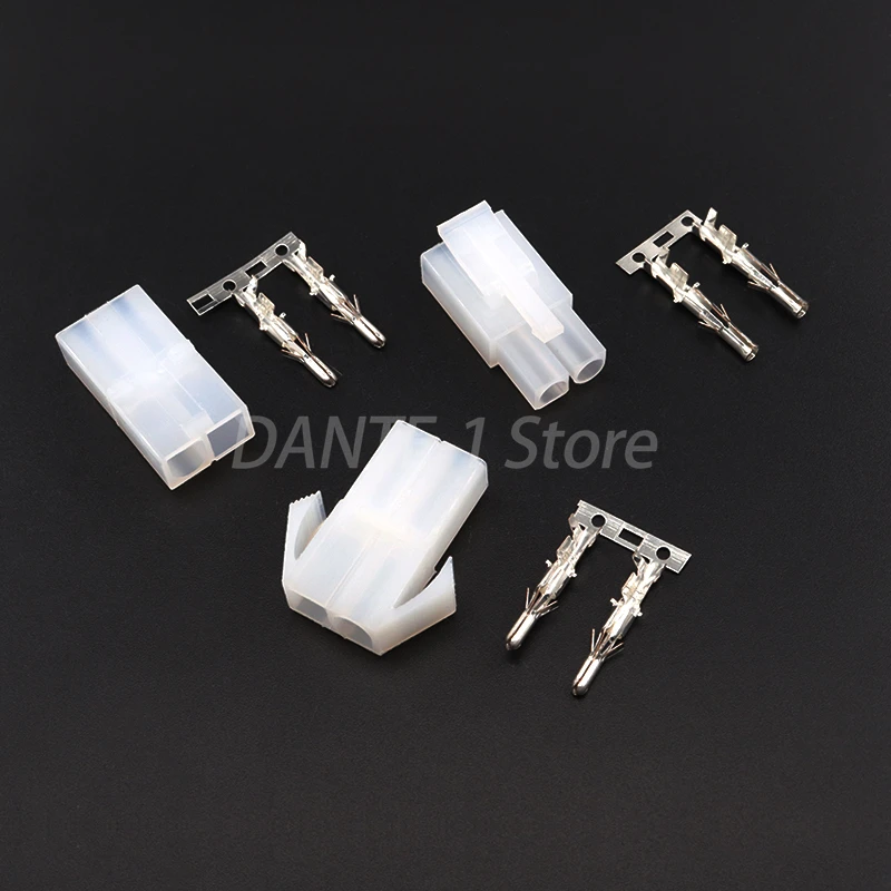 L6.2 Datian Gongtou 6.2mm male and female plastic shell connector plug-in terminal model aircraft toy air plug