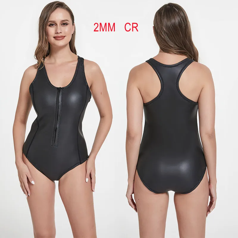 

2MM Women Surfing Neoprene Spearfishing Wetsuit Underwater Scuba Snorkeling Diving Suit Women Jellyfish Swimwear Bathing Suit