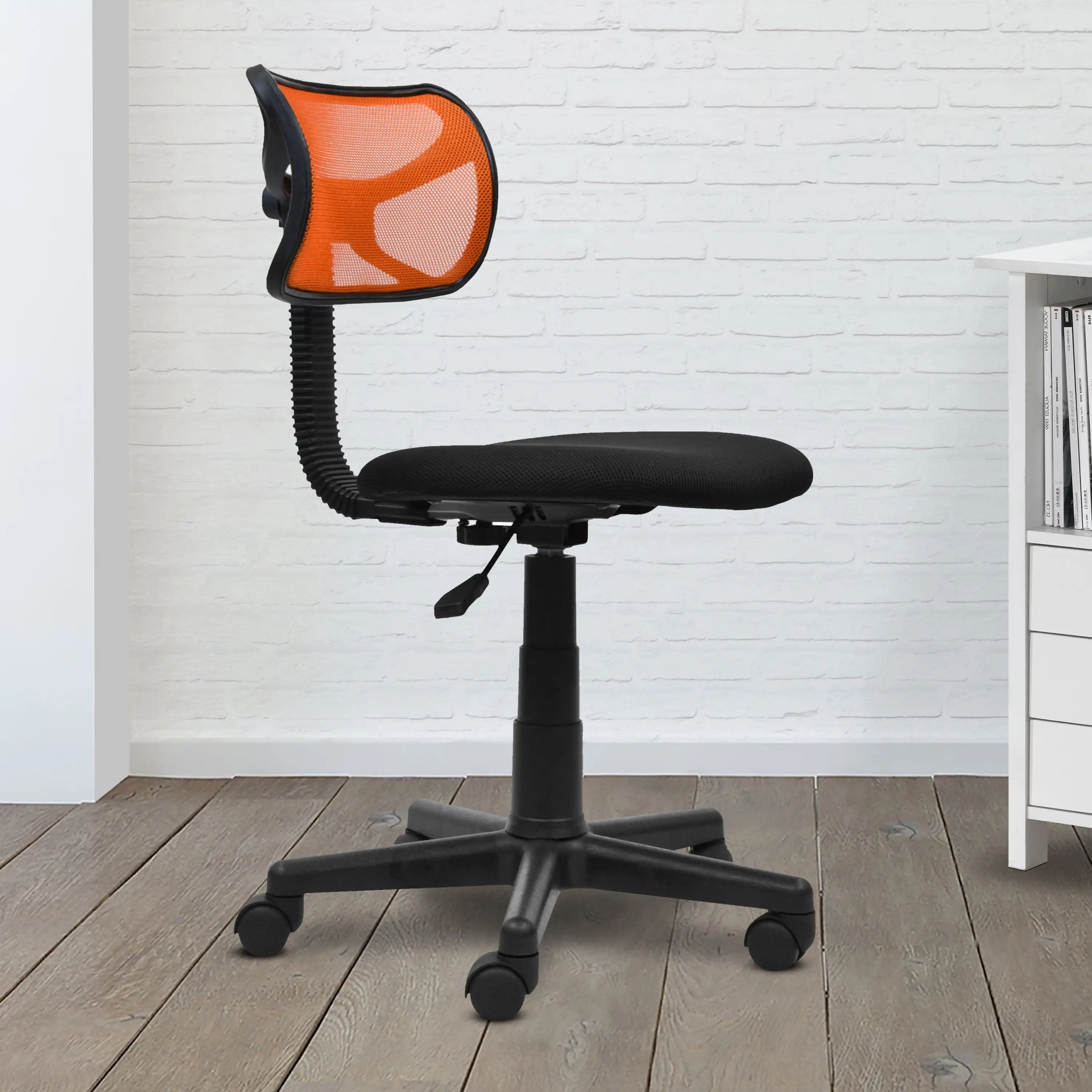 Student Mesh Task Office Chair, Orange