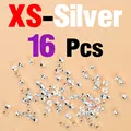 16 Piezas Plateadas XS