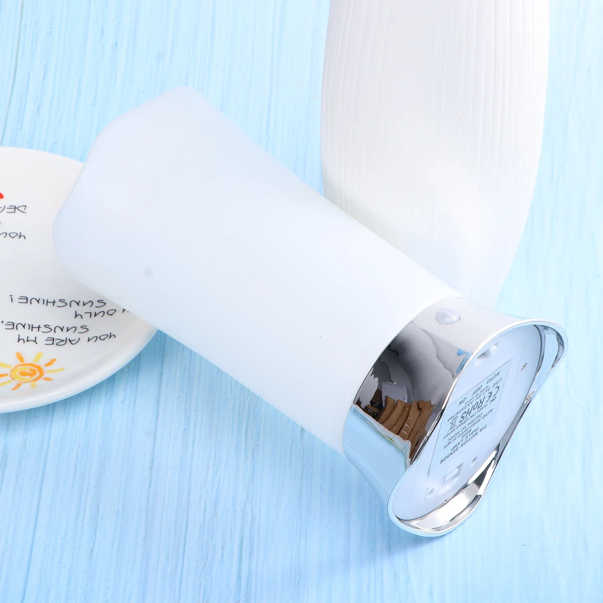 Wireless Pir Motion Sensor Light Auto On Off Portable Night Lamp Operated 3 Aa For Bedroom Bathroom Baby Room Office