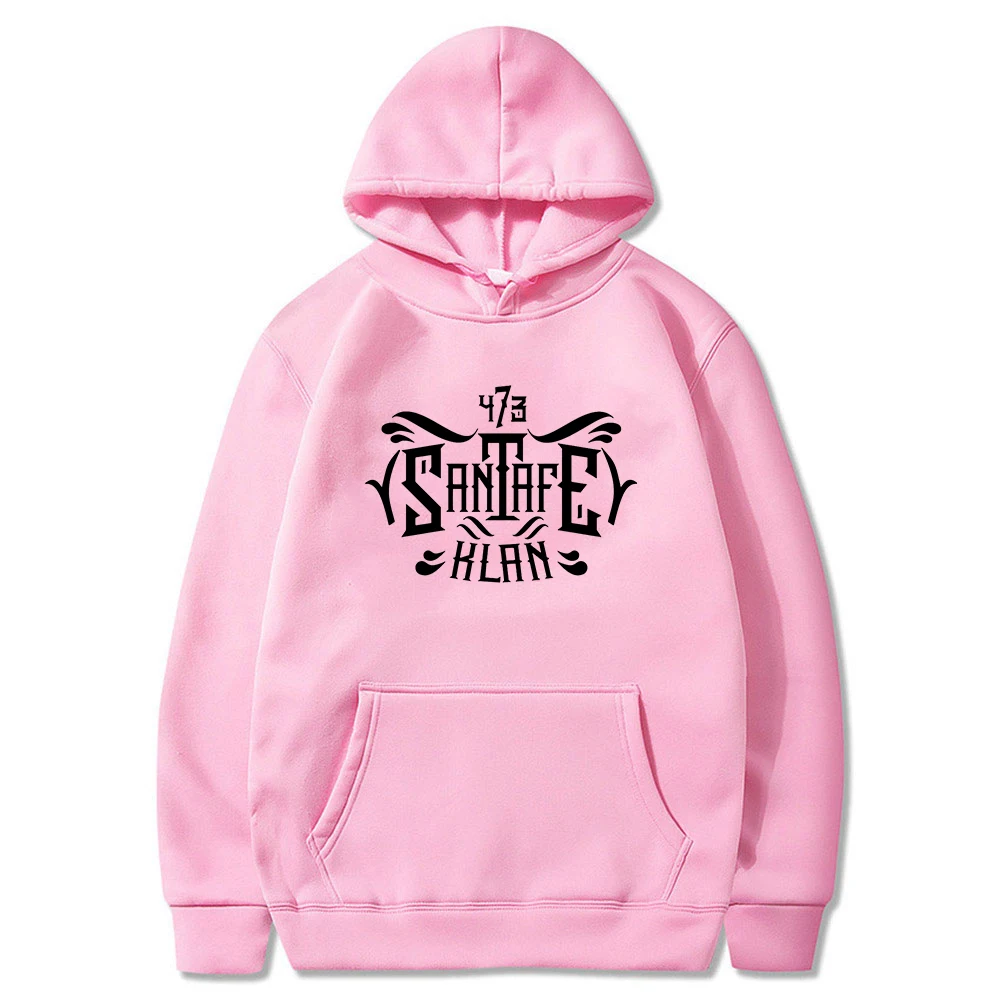 Sudadera con capucha de Santa Fe Klan para hombre Y mujer, ropa de calle de manga larga con música, Todo Y Nada Tour Merch, estilo Hip Hop, 473