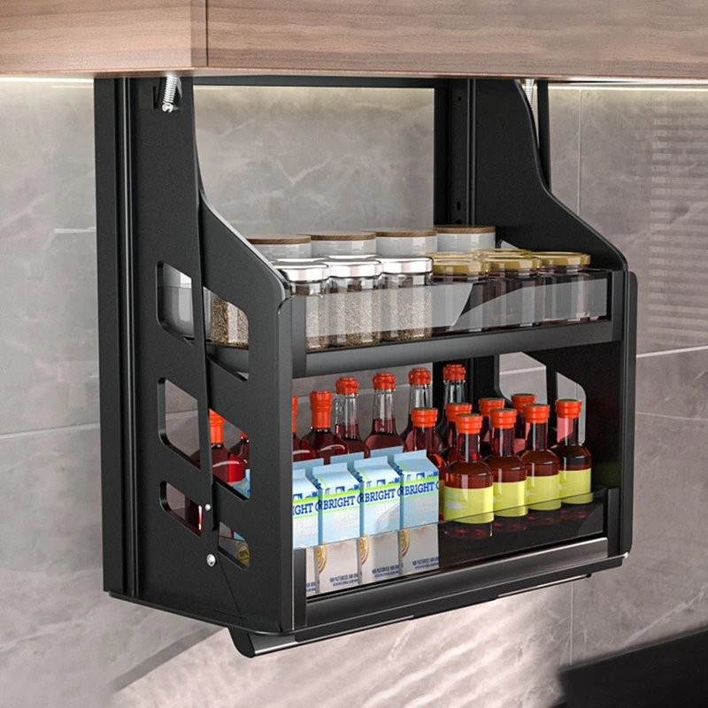 

Large Organizers Storage Holders Modern Wall Metal Design Storage Holders Kitchen Accessories Racks Display Stand Racks Nordic
