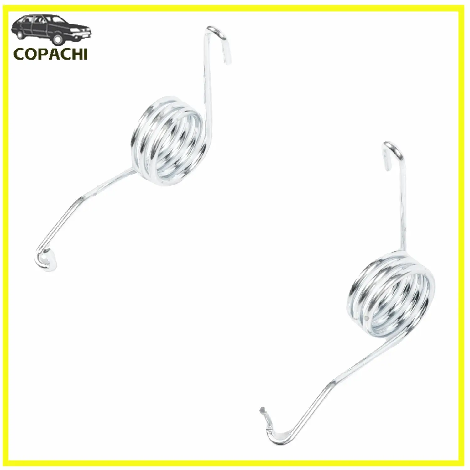 

2pcs Left Right Side Metal Rear Brake Caliper Return Springs for Volkswagen Golf Beetle Sharan Transporter Audi A3 TT Car Parts