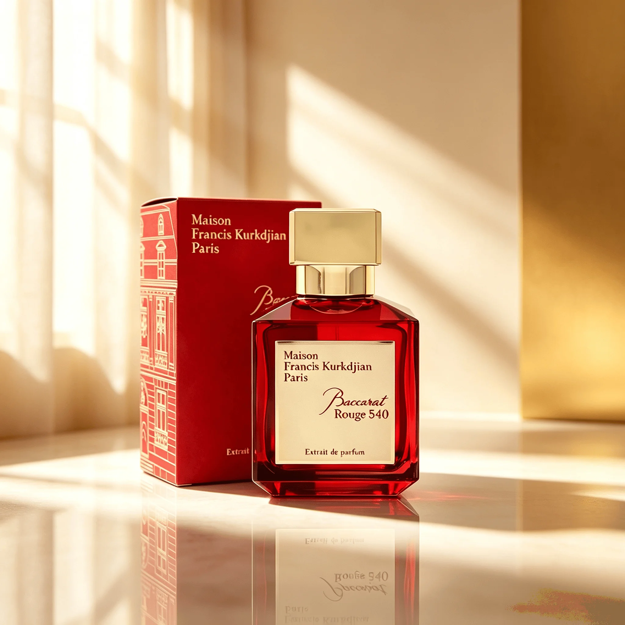 Perfume Alcohol Fragrance - Maison Francis Kurkdjian Baccarat Rouge 540