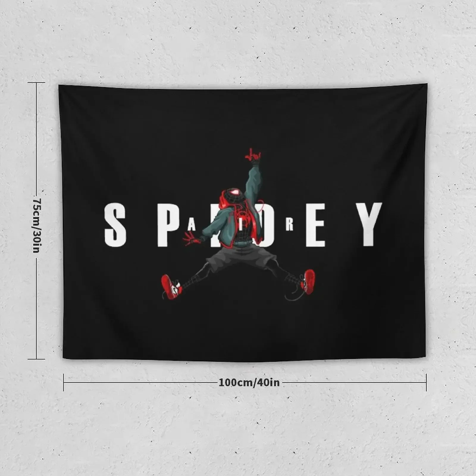 AIR SPIDEY SHIRT Tapestry On The Wall Wall Art Tapestry