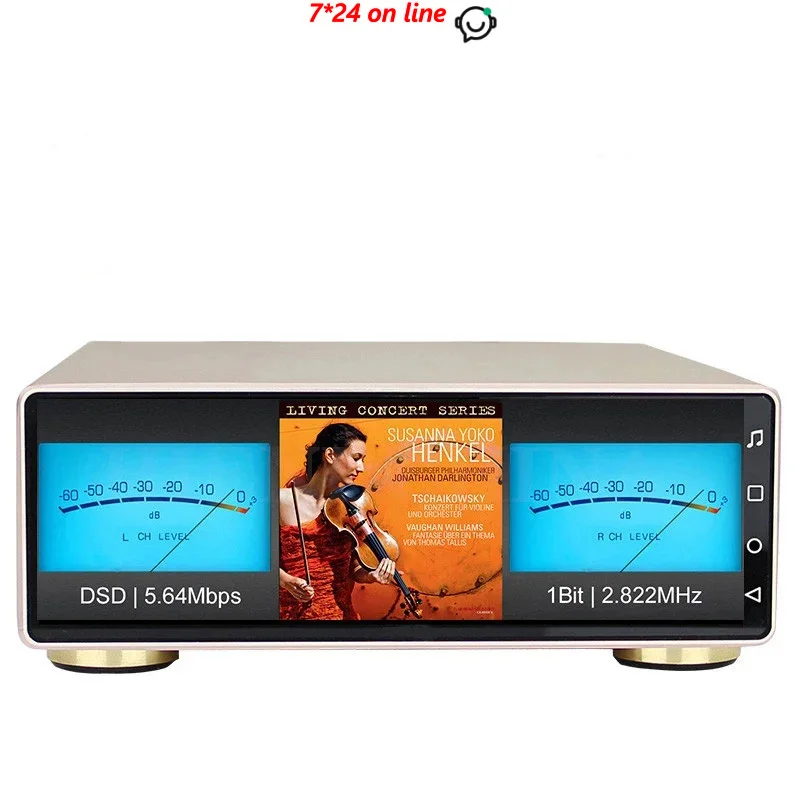 

Цифровой аудиоплеер JF Digital MX-3 Hi-Fi с поддержкой DSD512, сетевой стример без потерь для воспроизведения по DLNA и локально