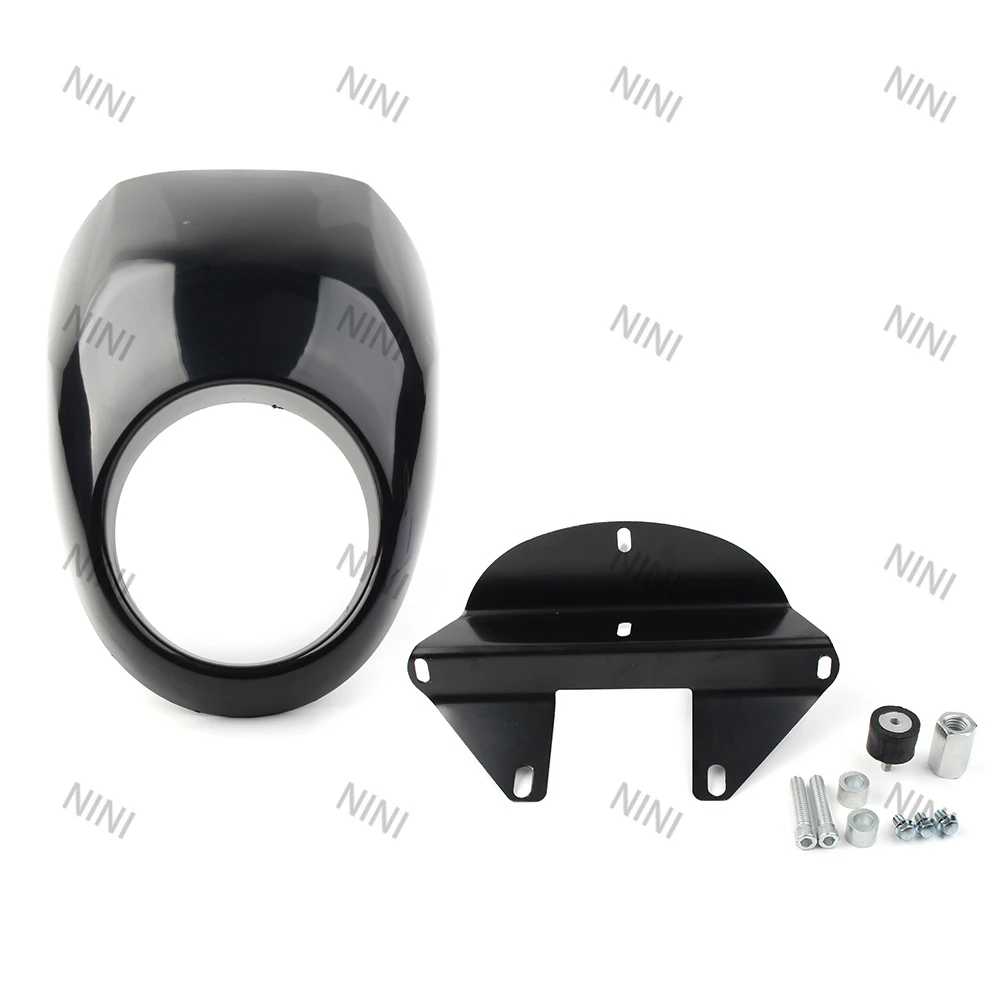 

Motorcycle For Harley Sportster Dyna XL 883 XL 1200 XL883 XL1200 Accessories Headlight Mask Fairing Bezel Front Cowl Visor Fork