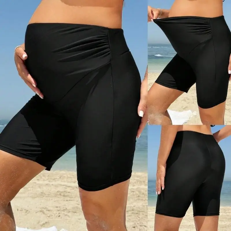 pantalones-cortos-bano-para-embarazo-tela-poliester-elastico-pantalones-comodos-secado-rapido-para-futuras-mamas-o