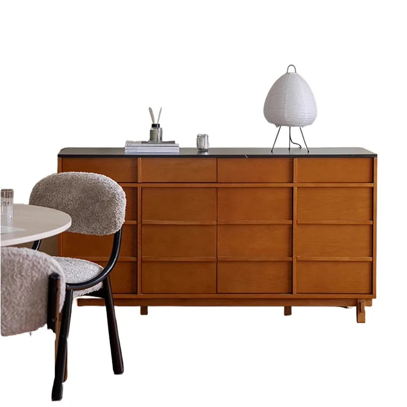 

modern dining side cabinet, living room porch partition storage cabinet, locker, rock slab cabinet, designer side cabinet