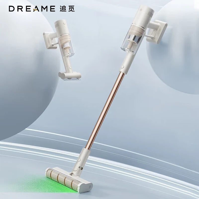 

Легкий пылесос Dreame V11GT с зеленым лазером и эффектом пыли, мощный всасывающий беспроводной пылесос для дома
